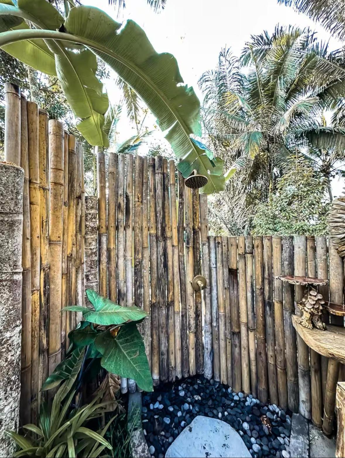 Kawig Bamboo House - Ricefield View, Eco Bamboo Home Tampaksiring Экстерьер фото